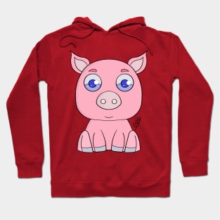 A friendly pig Hoodie